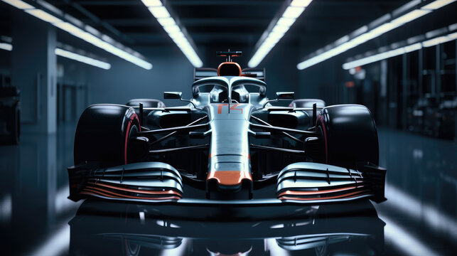 Formula car, Motor sports competitive team racing.