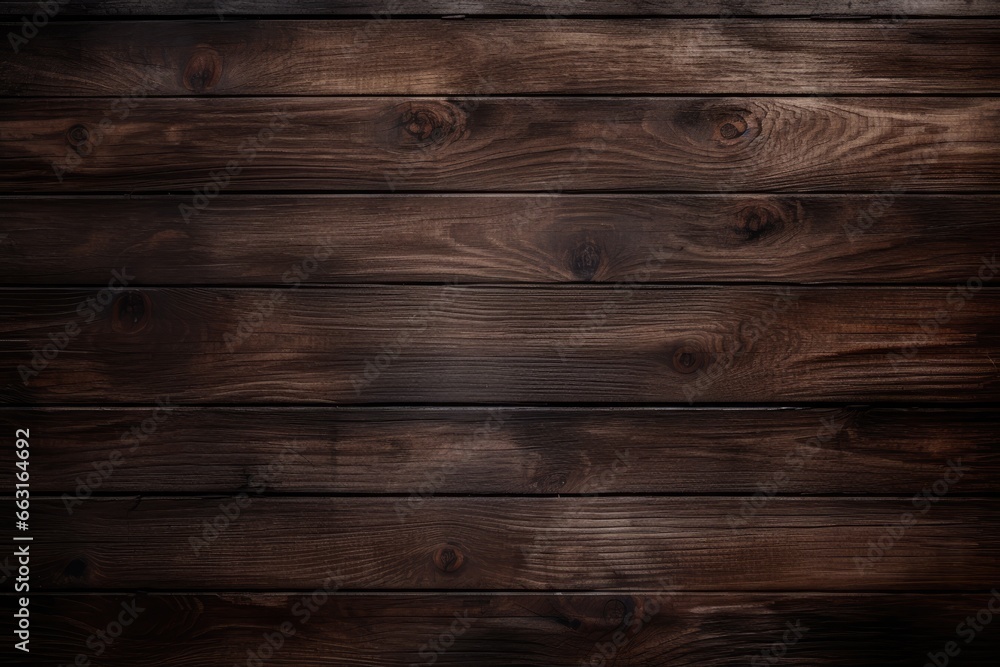 Wall mural wooden texture background. old wood planks. grunge wooden wall, design of dark wood background, ai g