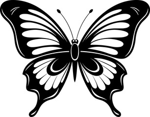 Butterfly Icon Illustration