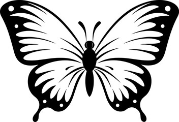 Butterfly Icon Illustration