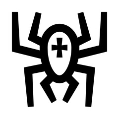 Naklejka premium Spider