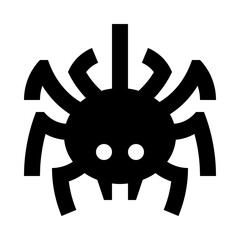 Naklejka premium Spider