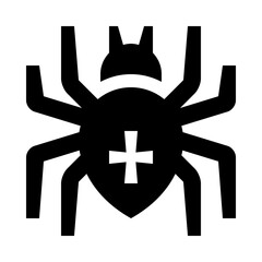 Naklejka premium Spider