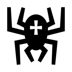 Naklejka premium Spider