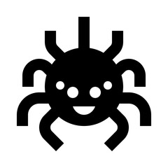 Naklejka premium Spider