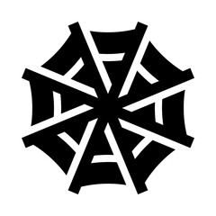 Naklejka premium Spider web