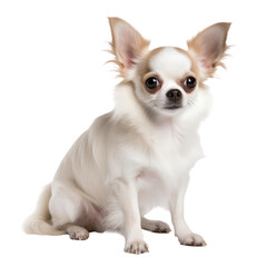 Chihuahua dog isolated on transparent background,transparency 