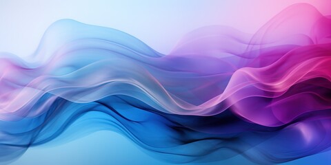 Blue purple pink abstract background. Colorful background with smoke effect with copy space for design. Web banner.