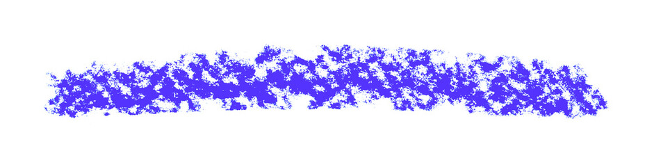 Isolierter Kreidebanner lila blau