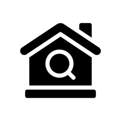 home glyph icon