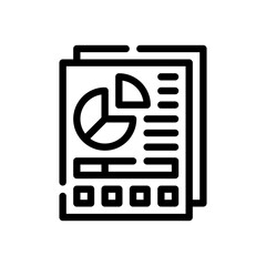 report line icon