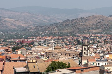 Fototapeta na wymiar Veduta di Bronte - Catania - Sicilia - Italia