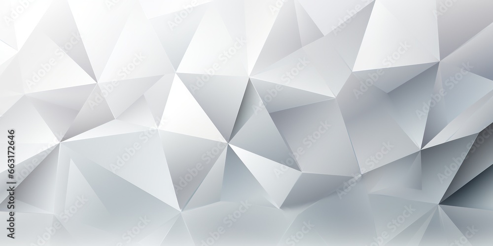 Aufkleber white abstract background with geometric patterns