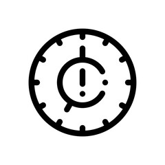 deadline line icon