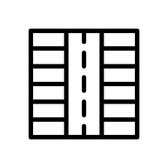 parking lot line icon