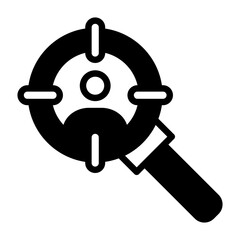 Headhunting icon in vector. Illustration