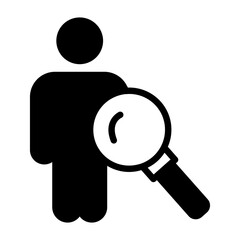 Recruiting icon in vector. Illustration