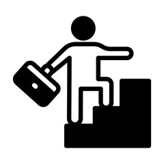 Career Advancement icon in vector. Illustration