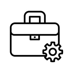 Portfolio Management icon in vector. Illustration