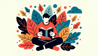 Autumn, the season for reading and Autumn foliage