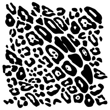 cheetah print pattern drawing