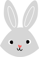 Rabbit Face Icon