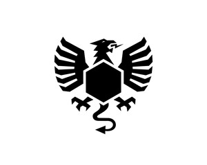 Griffin shield logo