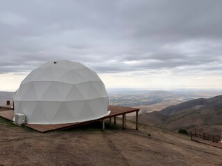 observatory on the mountain