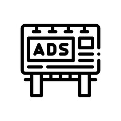 ads line icon