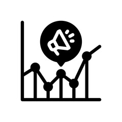 metrics glyph icon