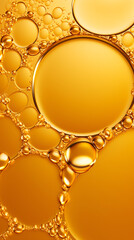Oil bubbles background