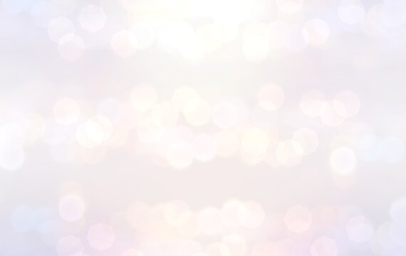 Bokeh light pearlescent pure background.