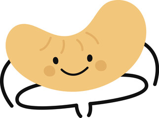 Cashew Cartoon Character