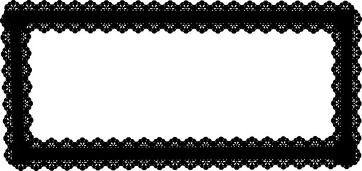 lace fabric pattern frame, background with lace fabric pattern frame, lace fabric pattern frame. - obrazy, fototapety, plakaty