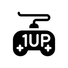 1up glyph icon