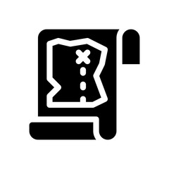 game guide glyph icon