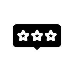 rating glyph icon