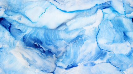 Fototapeta premium An abstract background of blue onyx marble texture.