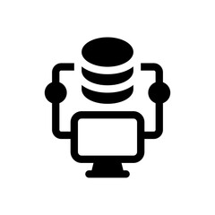 database glyph icon