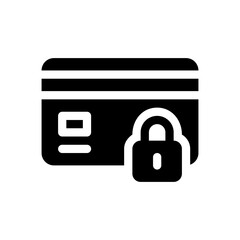 credit card glyph icon