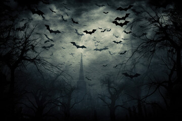 Bats in Moonlight