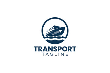 Transport logo and vector template