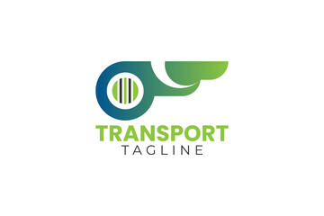 Transport logo and vector template