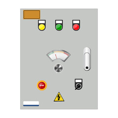 Control Panel. Production control panel and control of computer devices. Touchpad. 