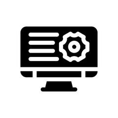 engineering glyph icon