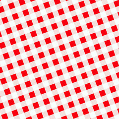 red and white checkered tablecloth plaid pattern