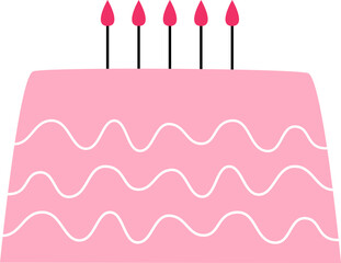 Birthday Cake With Candles