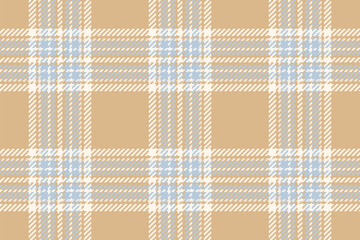 Plaid tartan background of vector texture pattern with a textile check fabric seamless.