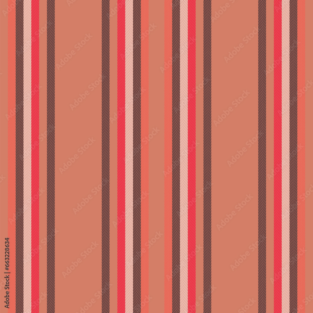 Poster vertical lines stripe pattern. vector stripes background fabric texture. geometric striped line seam