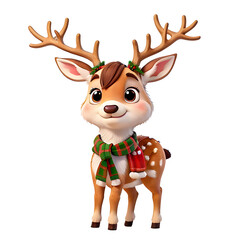 Christmas cute deer